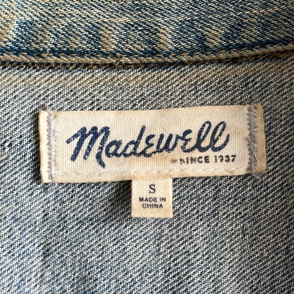 Madewell Denim Vest, S - Picture 5 of 13